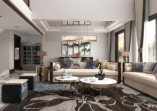 世茂珺悅府280平米新中式風格效果圖 世茂珺悅府280平米新中式風格效果圖