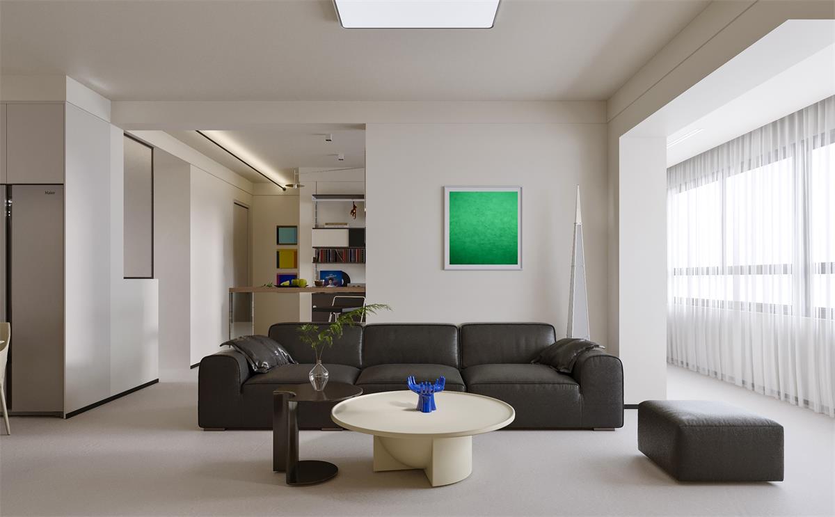 金地自在城 | 零零后獨居109㎡極簡家，全開放設(shè)計驚艷到我了！換你也上癮~