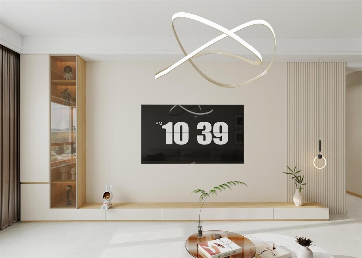 魯銀瀧璽126㎡ | 溫柔感溢出屏幕！『簡(jiǎn)約+奶油』看一百遍也不膩