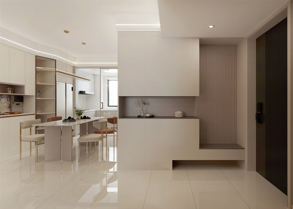 中海河山郡 | 聽勸！裝修少看點(diǎn)網(wǎng)紅設(shè)計(jì)，119㎡簡(jiǎn)約風(fēng)小家溫馨又耐看！