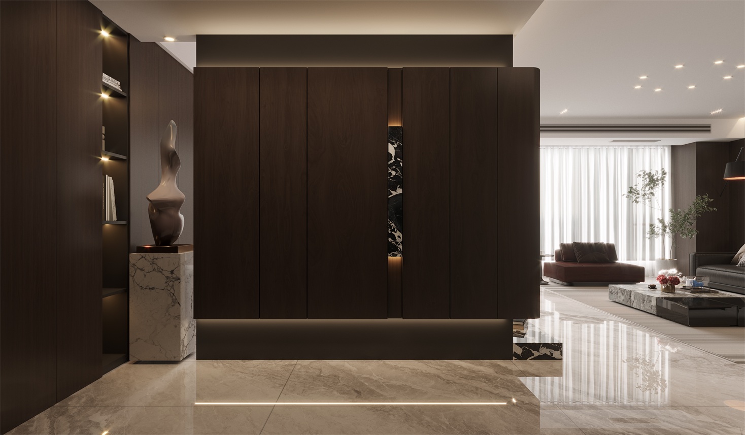 中海海樾133㎡ | 意式極簡(jiǎn)風(fēng)又殺回來了！這高級(jí)感我真拒絕不了~