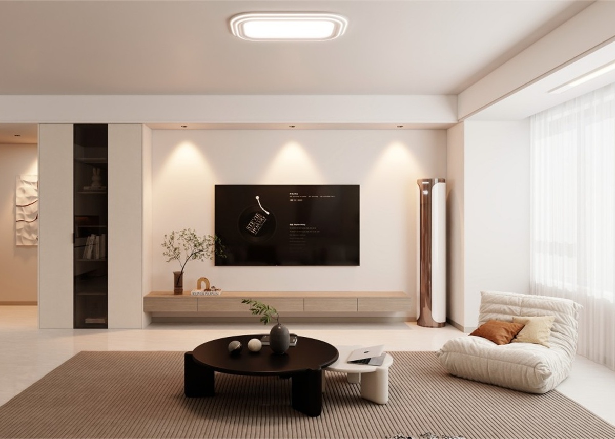 寧房云筑129㎡ | 不知道裝什么風(fēng)格，就試試現(xiàn)代簡(jiǎn)約風(fēng)吧，不踩雷首選！