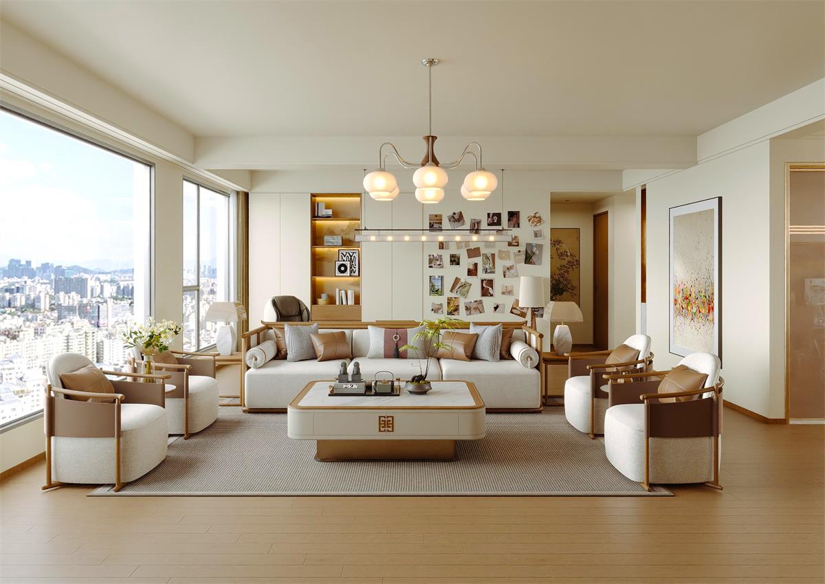 閱麓和院147㎡ | 三線小城的宋式美學家，有種「柳暗花明」 的松弛寫意