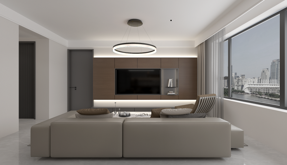 金宇鳳語(yǔ)庭105㎡ | 花小錢(qián)辦大事！小戶(hù)型+簡(jiǎn)約黑白灰著實(shí)驚艷