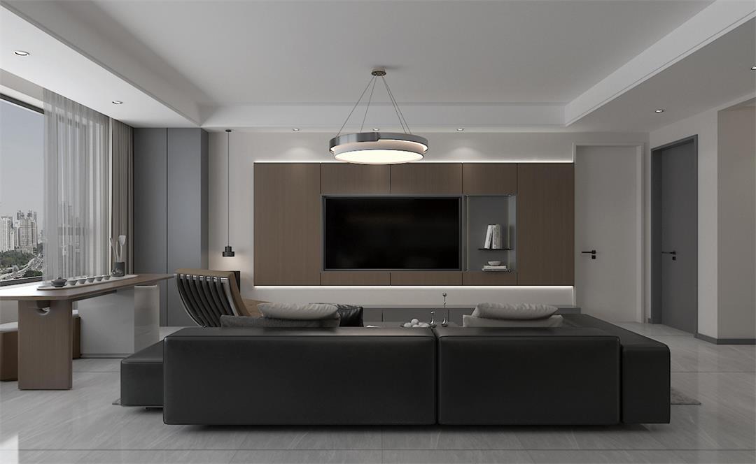 閱麓和院128㎡ | 極簡黑白灰的家，高級卻不高冷！