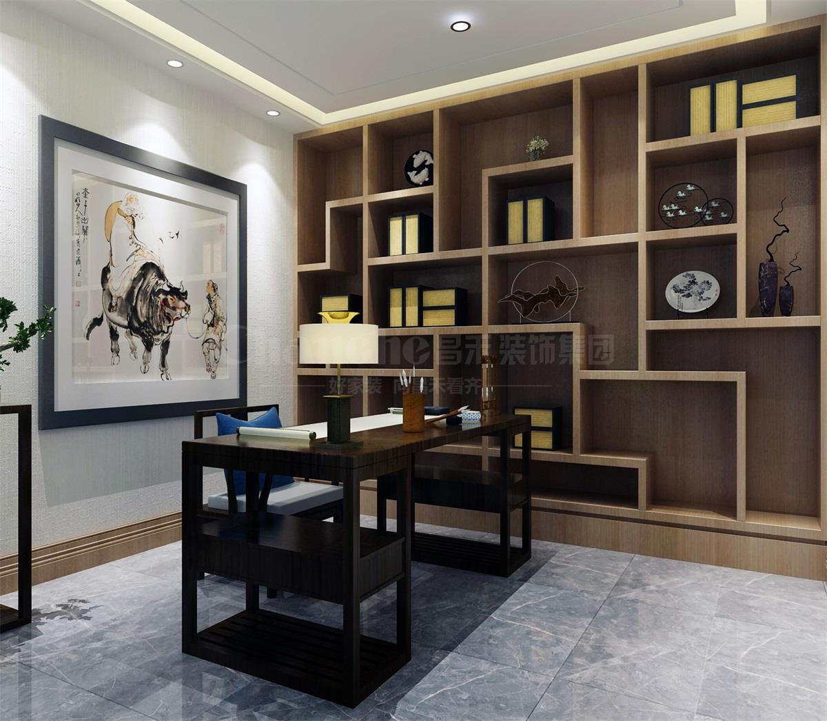 書房和接待茶室散發(fā)著淡淡的茶香，只需心境空靈，少幾分濃墨重彩，多幾分雅致清寧，并在此感悟生命的智慧。